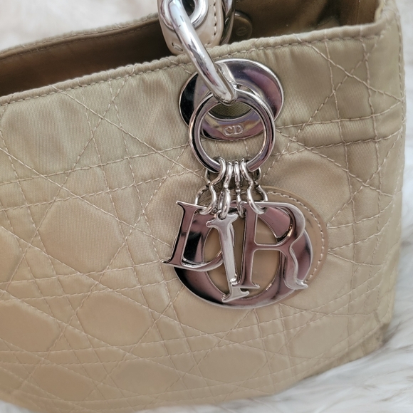 Small Cannage Nylon Lady Dior - Picture 12 of 15